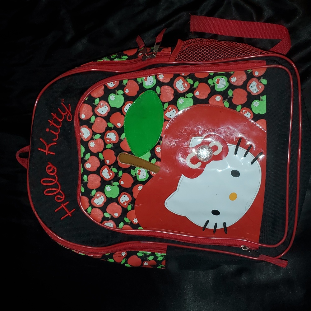 Hello Kitty Apple themed Kids Backpack